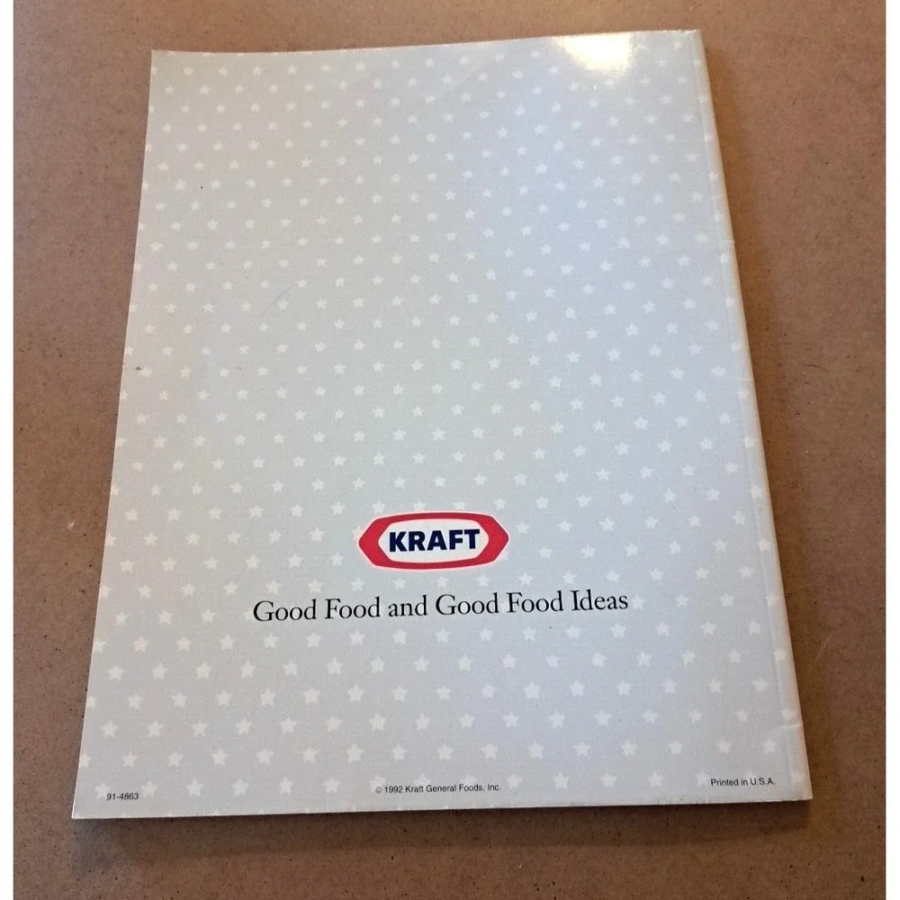 Vintage 1992 Kraft Foods Official U.S. Olympic Training Table Cookbook USA
